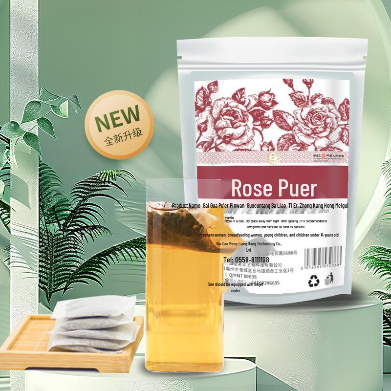 Same Style as Bawang: Concubine s Rose Pu er Tea, Jasmine, Juexian, Gui Fu, Lan Xiang - 5 Flavors Available