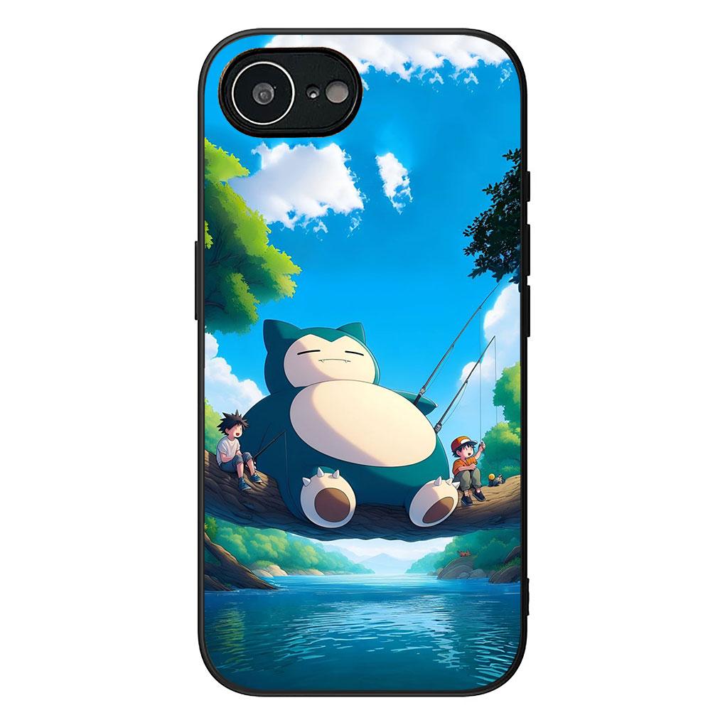 P-Pikachus P-Pokemons GO Eevees Phone Cover for Samsung Galaxy A05 A06 A14 A50 A51 A52 A12 A13 A23 A70 A07 A25 A26 M53 A56 Case