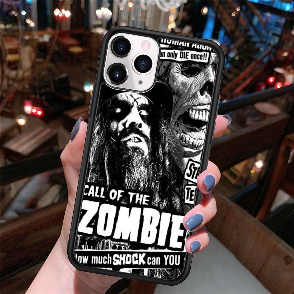 Rock Musician R-Rob Z-Zombie PC+TPU Phone Case For IPhone 17 16 15 14 PRO MAX 11 12 13 PLUS MINI Cover