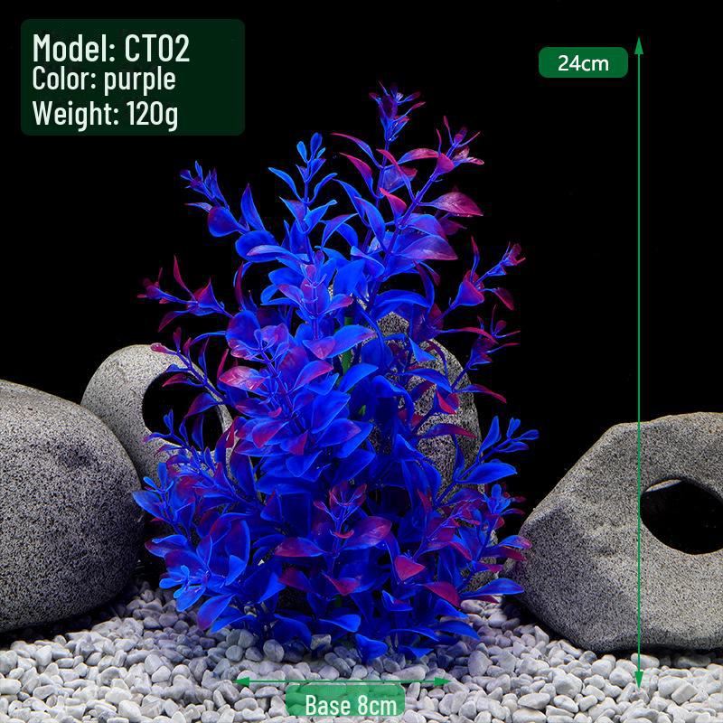 

Пластиковые аквариумные растения серии CT - имитация водных растений Factory Direct Sale