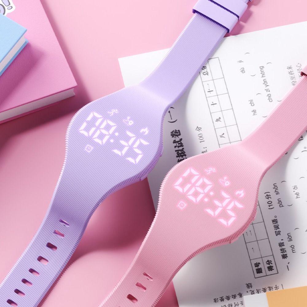 LED Digital LED Digital Armband Wasserdichte Elektronische Uhr Neues Smartes Silikonarmband Kinder