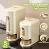 5KG Automatic Rice Dispenser Moisture-proof Rice Storage Box Large Capacity Cereal Rice Container Kitchen Dry Food Dispenser