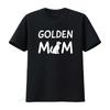 Golden Mom T Shirt Retriever For Dog Unisex Vintage Washed Stretched Streetwear Designer Clothes Top For Everyday Wear Stylish