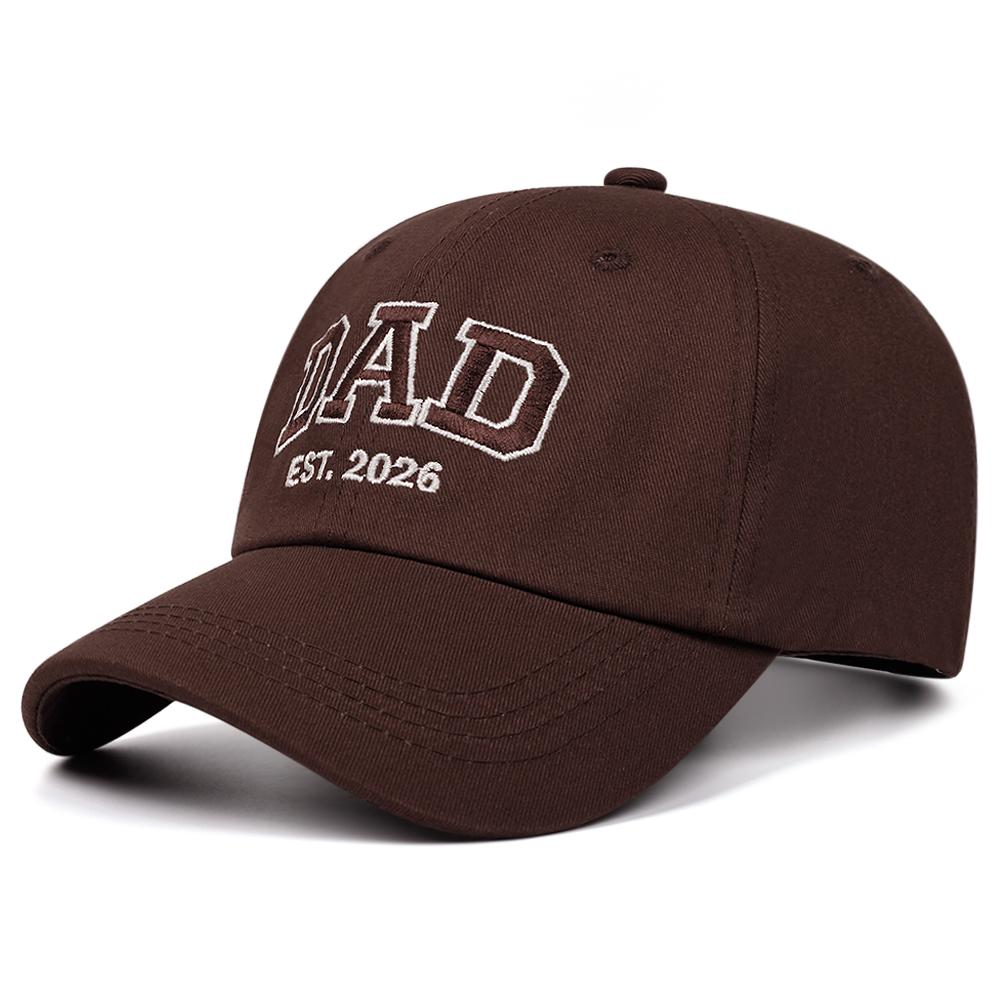 mom dad 2026 vintage wash letter embroidery  baseball cap women men outdoor sports event casual duck cap Adjustable