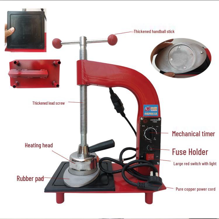 Automatic Tire Vulcanization Repair Machine with Timer and Temperature Control