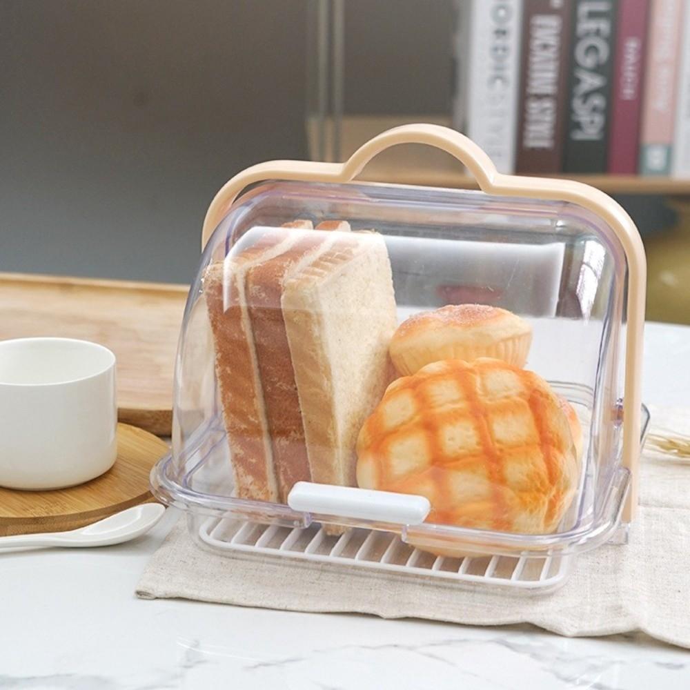 Draining Bread Container Sturdy Design Reinforced Box High Quality Storage Box Bread Storage