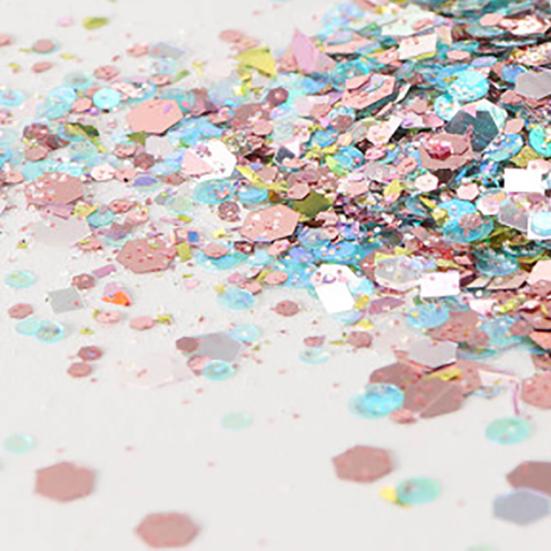 Nail Glitters Irregular Shape Holographic Fashion Laser Sequins Powders for Party