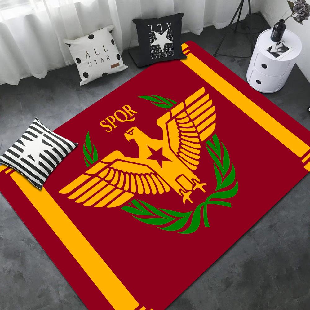 Roman SPQR Printed Floor Mat Rectangle Anti-slip Home Soft Badmat Front Door Indoor Outdoor Mat Modern Home Decor