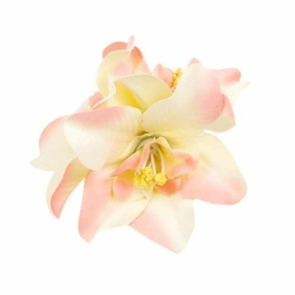 

Bohemia Hawaiian Flower Hair Clip Colorful Realistic Hair Pins 3 Orchids Hair Accessories for Beach Vacation Party