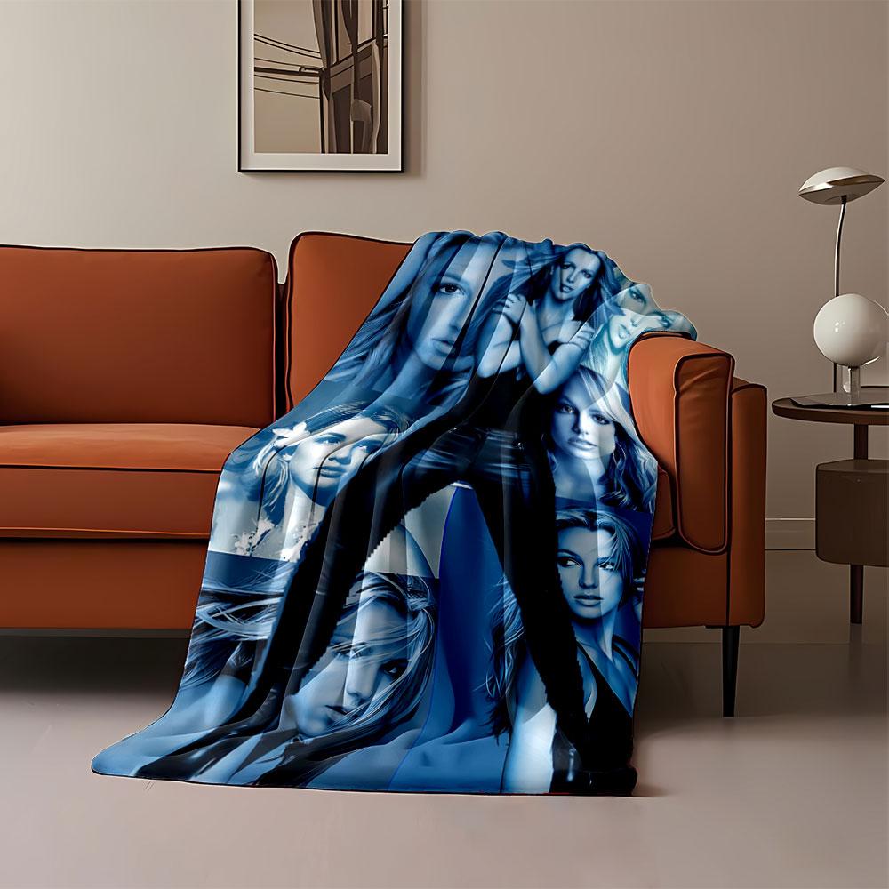 Pop Star Collage Blanket for all seasons blanket lunch break throw gift
