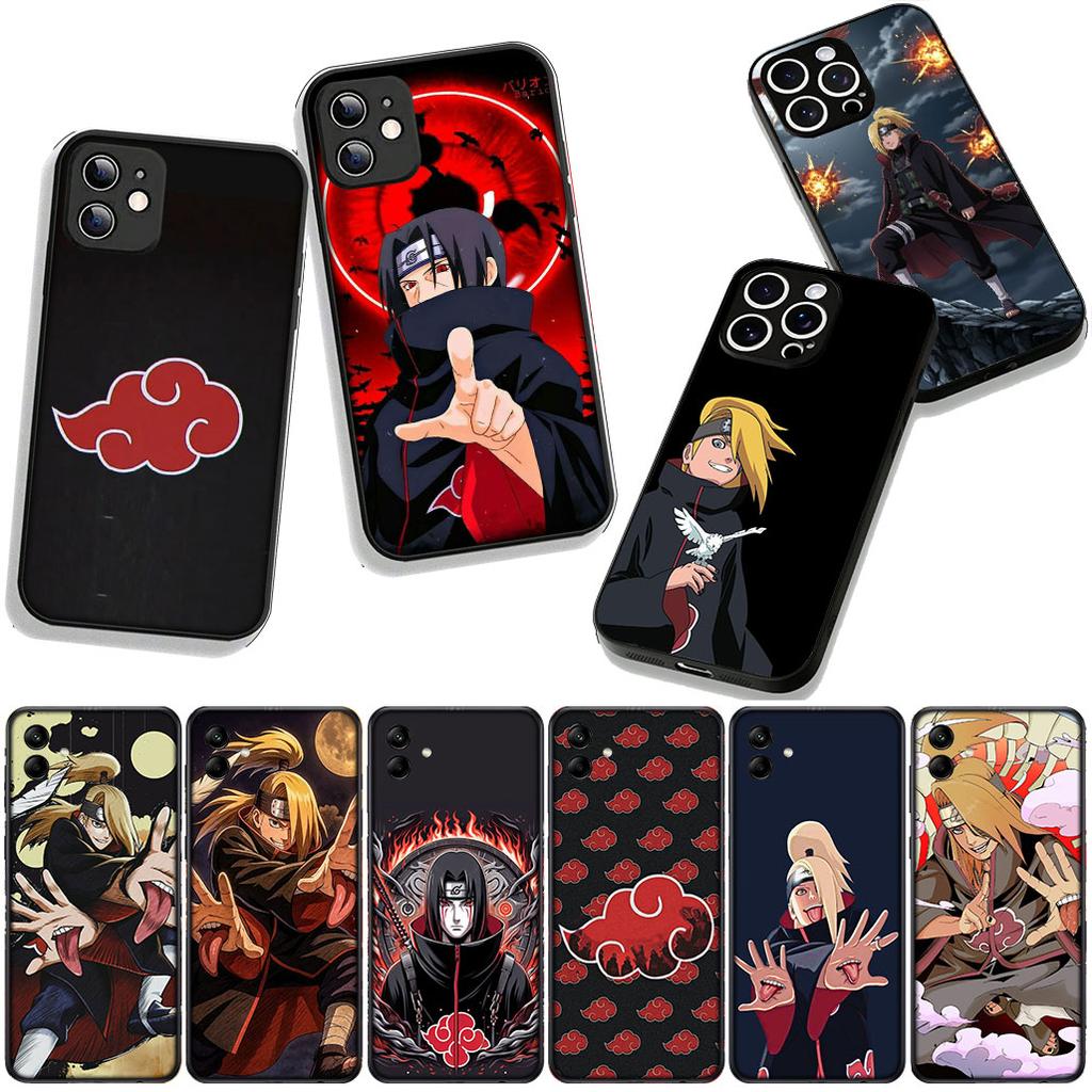 for Motorola Moto G04 G13 G14 G22 G23 G32 G34 G35 G64 G82 G84 G53 G72 E14 E15 E13 Case Akatsuki Deidara Narutos Uchiha Itachi