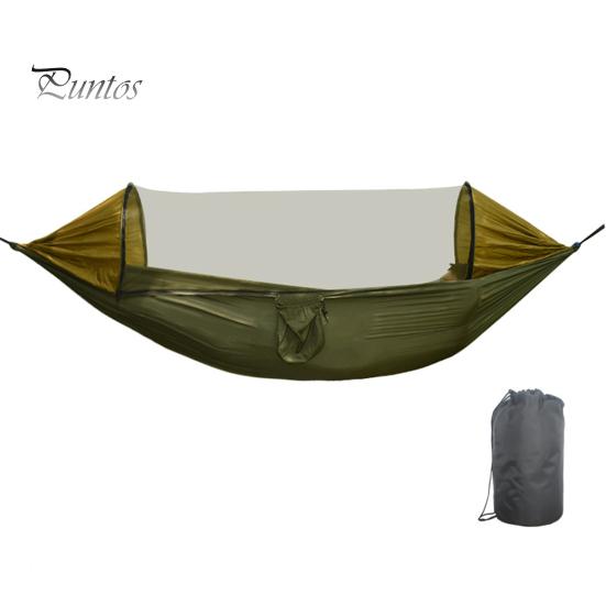

Кемпинговый гамак с дышащей сеткой от комаров, съемный, легкий, портативный, прочный, для походов, альпинизма, сада, дерева, подвесной гамак армия зеленый