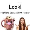 Milk Cow Ice Cream Cup Holder