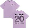 Rapper Melendi 20 Anos Sin Noticias Merch Tee Shirt Unisex Women Fashion Retro Short Sleeve T Shirt Cotton Casual Oversized Tshirt