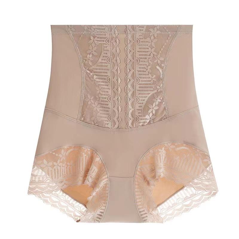 High Waist Spitze Flacher Bauch Shorts Für Damen Schlankheitsunterwäsche Shapewear Bauchkontrolle Unterwäsche Weibliche Hüftliftinghose