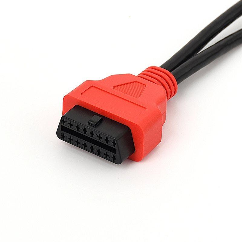For Tesla Model 3,Y S,X 20+ 12 Pin To 16 Pin OBD2 Connector Splitter Cable- TCAN003/For Autel Scanner Maxisys Ultra Elite II PRO