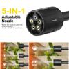 100Bar Cordless Brushless High Pressure Washer 5-in-1 High Pressure Car Washer Cleaning Tool Foam Generator Suitable for Car Was