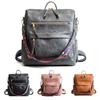 Stylish Women's Backpack In Soft Pu Leather For School And Travel With Adjustable Straps