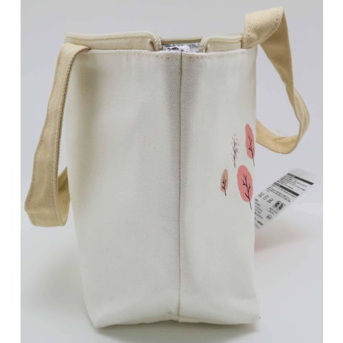 OSK Hedgehog Lunch Tote Bag, Insulated Lunch Bag with Zipper, Stylish, Cute, and Simple Design, Unisex, for Kids, Students, and Adults (TB-14)