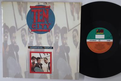 12inch Record TEN CITY - Superficial People A7780T ATLANTIC 1990 UK Dance & Electronica Used