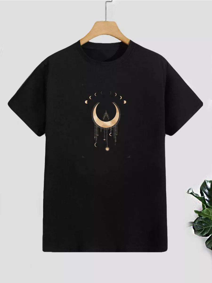 T-shirt with Crescent print 4XL