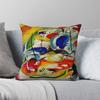 Kandinsky Improvisation 31 Sea Battle Pillowcase Polyester Linen Velvet Pattern Zip Decor Sofa Seater Cushion Cover