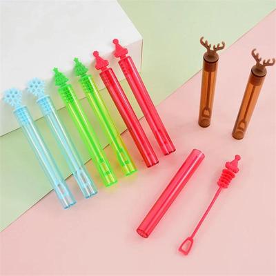 10 Stück Weihnachtsthema Seifenblasenröhrchen {Ohne Flüssigkeit} Für Weihnachten Jahr Geburtstag Kindergarten Schulparty Geschenk Dekoration