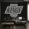 LA Kings Wall tapestry, aesthetic printed fabric blanket, suitable for bedroom, living room, and home decor.