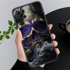 Phone Case For Samsung A55 A16 A56 A36 A35 A15 A53 A54 A33 A34 A25 A05S A52 A52S A14 A26 A71 Skull