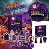 Halloweenový odpočítávací kalendář 2026 2D design