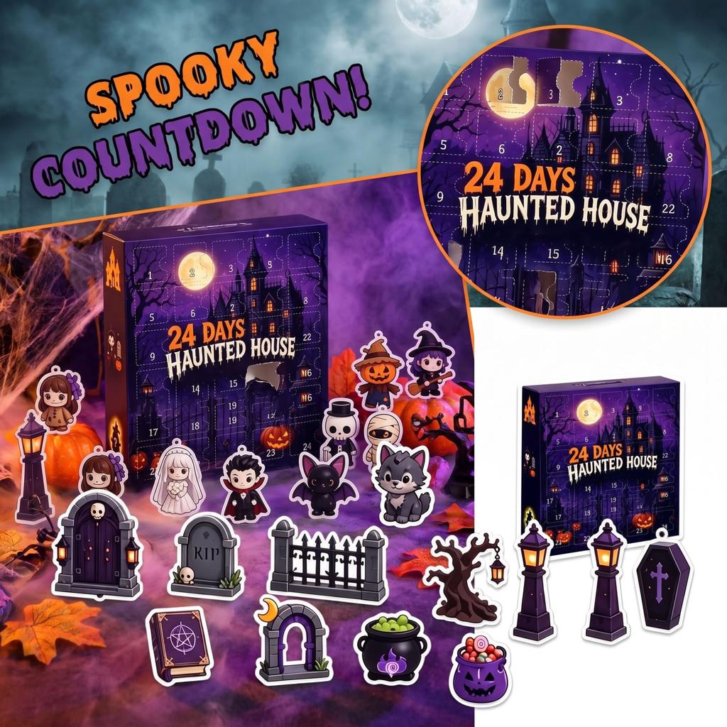 Halloween Countdown Calendar 2026 2D Design