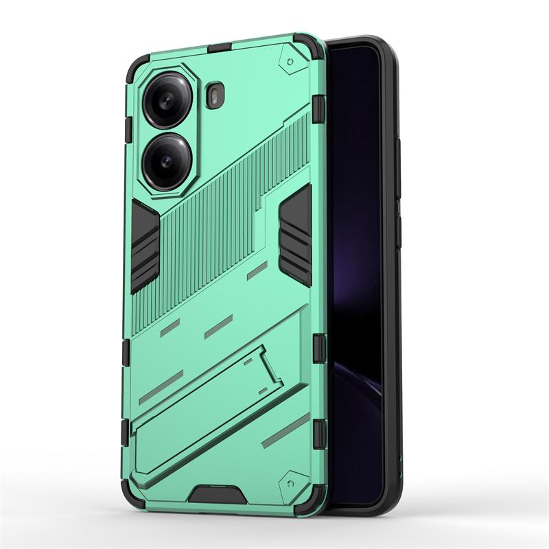 Für Xiaomi POCO X7 Pro Hülle Schutzhülle POCO X7 Pro Hülle Armor Silikon Unsichtbarer Handyhalter Abdeckung POCO X7 Pro Hülle