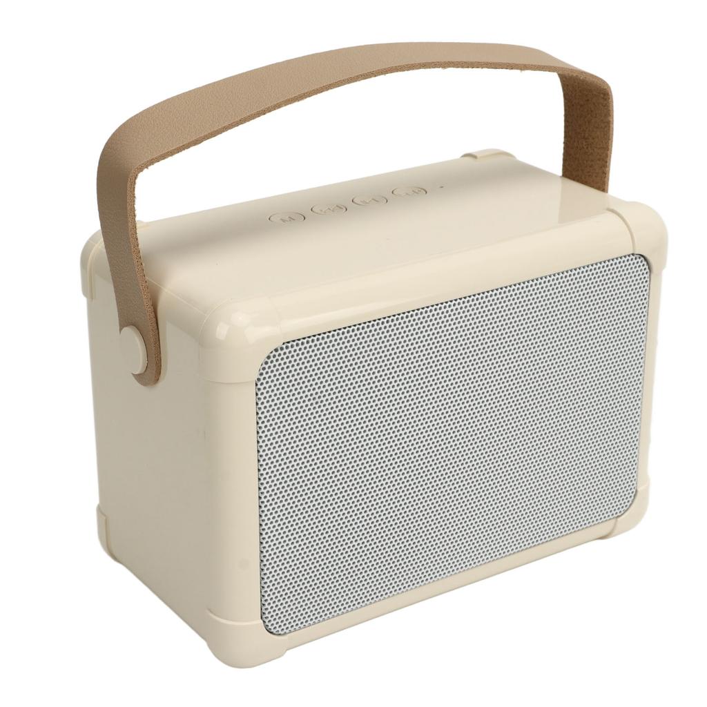 Karaoke Machine Mini BT Speaker Wireless Microphone LED Light 6 Sound Effects Large Capacity Battery Karaoke Player