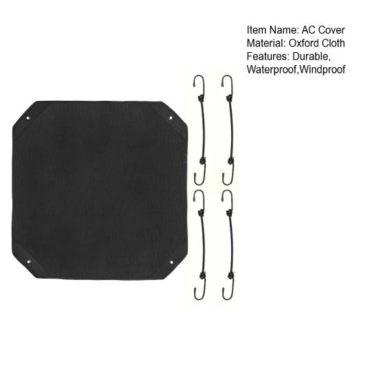 Yousheng - Fundas de invierno para aire acondicionado, unidad exterior, cubierta central impermeable, cubierta superior para unidad de aire acondicionado, cubierta para bomba de calor de condensador exterior