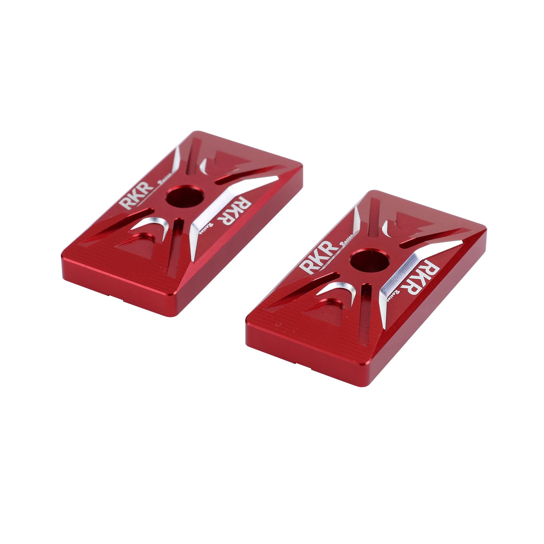 

Мотоциклетная задняя плоская вилка крышка CNC алюминиевые колпачки маятника декоративные крышки аксессуары для Kawasaki Ninja400 Z400 NINJA красный