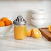304 Stainless Steel Lemon Juicer Lid Home Small Creative Juicer Lid Portable Manual Juicer Orange Squeezer Kitchen Supplies