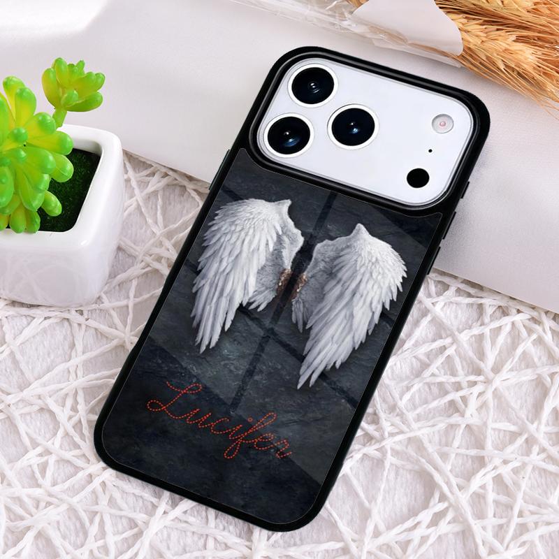 TV Series Lucifer Shockproof Phone Case for iPhone 17 Air 16e 15 11 12 14 13 Pro Max Cover Coque