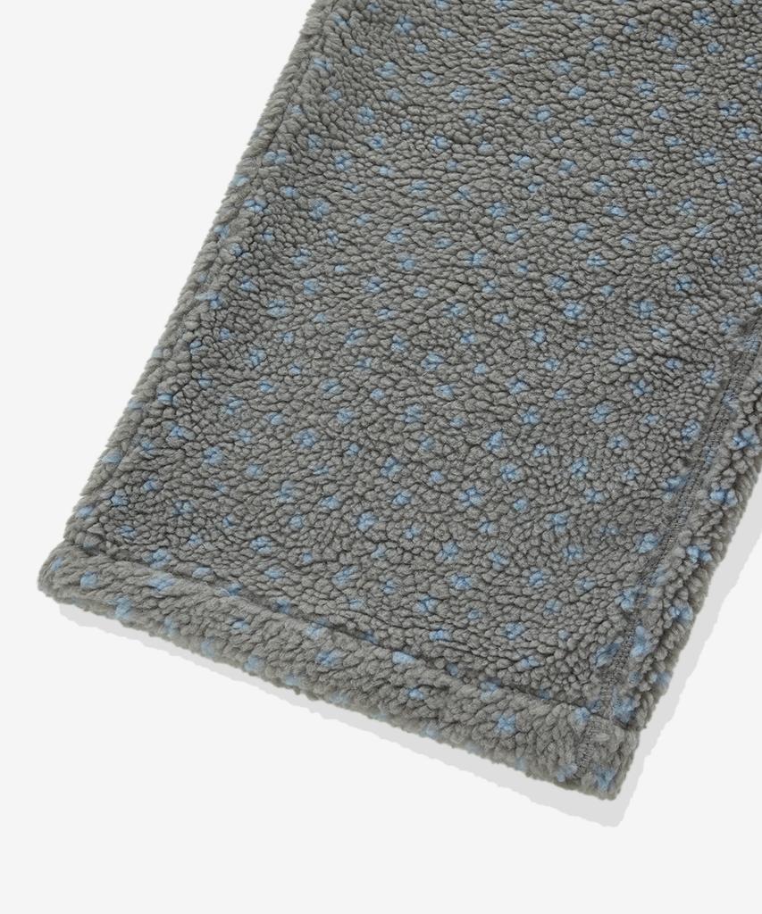 COVERNAT WOMAN Straight Sherpa Pants Grey