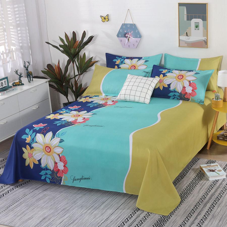 Simple Thickened Bed Sheets for All Seasons, Single and Double Bed Sheets In Multiple Specifications