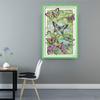 Gezählter, bedruckter Schmetterling für Anfänger und Kinder – 32 x 47 cm, 14 CT gestempelt