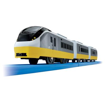 Takara Tomy Plarail E657 Series Limited Express Hitachi Color Train Vláček Věky S-19 (Oživení žluté) 3+