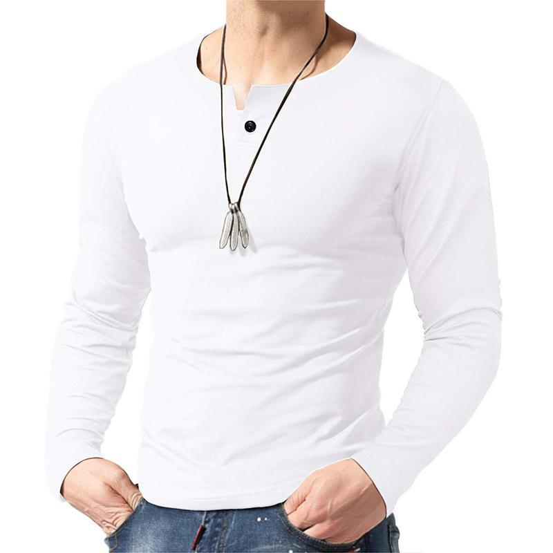 Men'S Clothing, Men'S Long-Sleeved Autumn And Winter T-Shirts, Customized Large-Size Clothing.