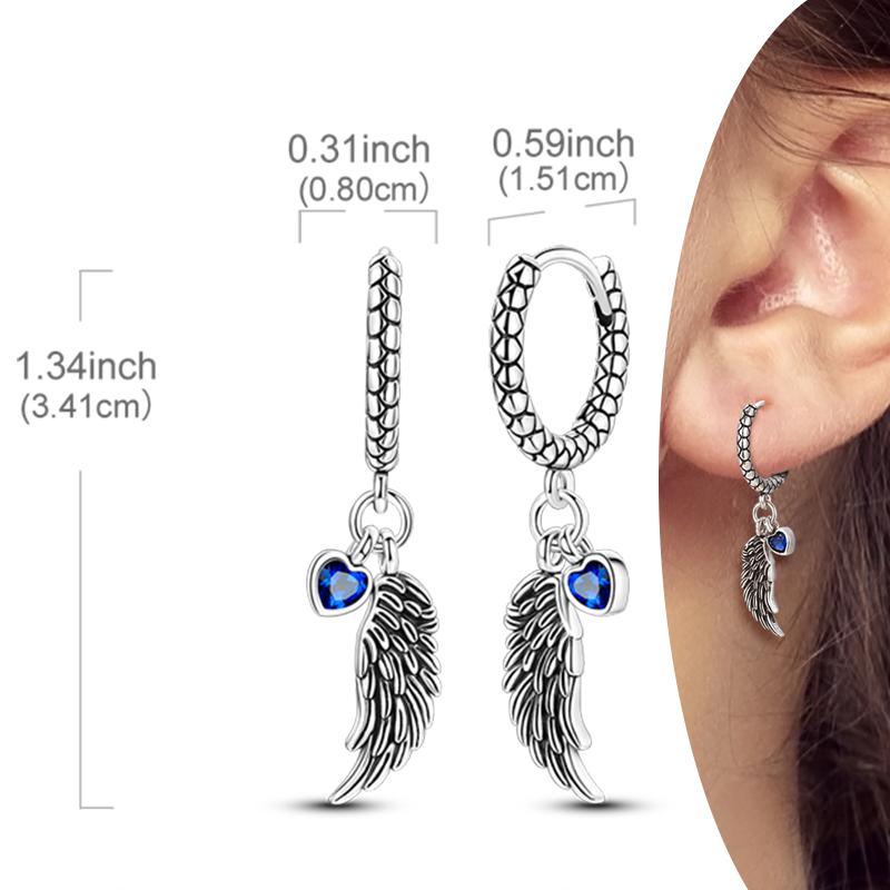 New 925 Silver Hoops Earrings For Woman Starlight Crystal Hoop Coil Earrings Eardrop With Zircon Fashion Jewelry Girls