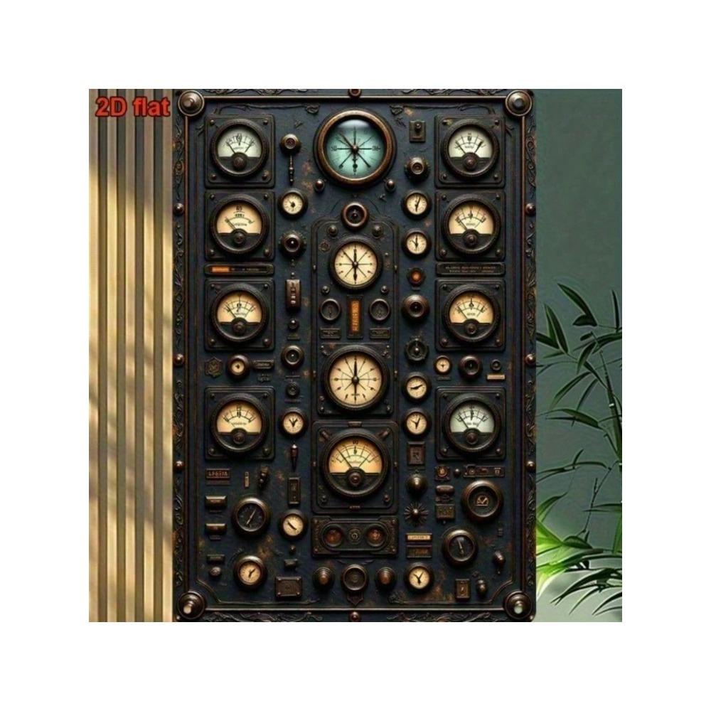 Steampunk Metal Wall Art Vintage Bar Sign Decor