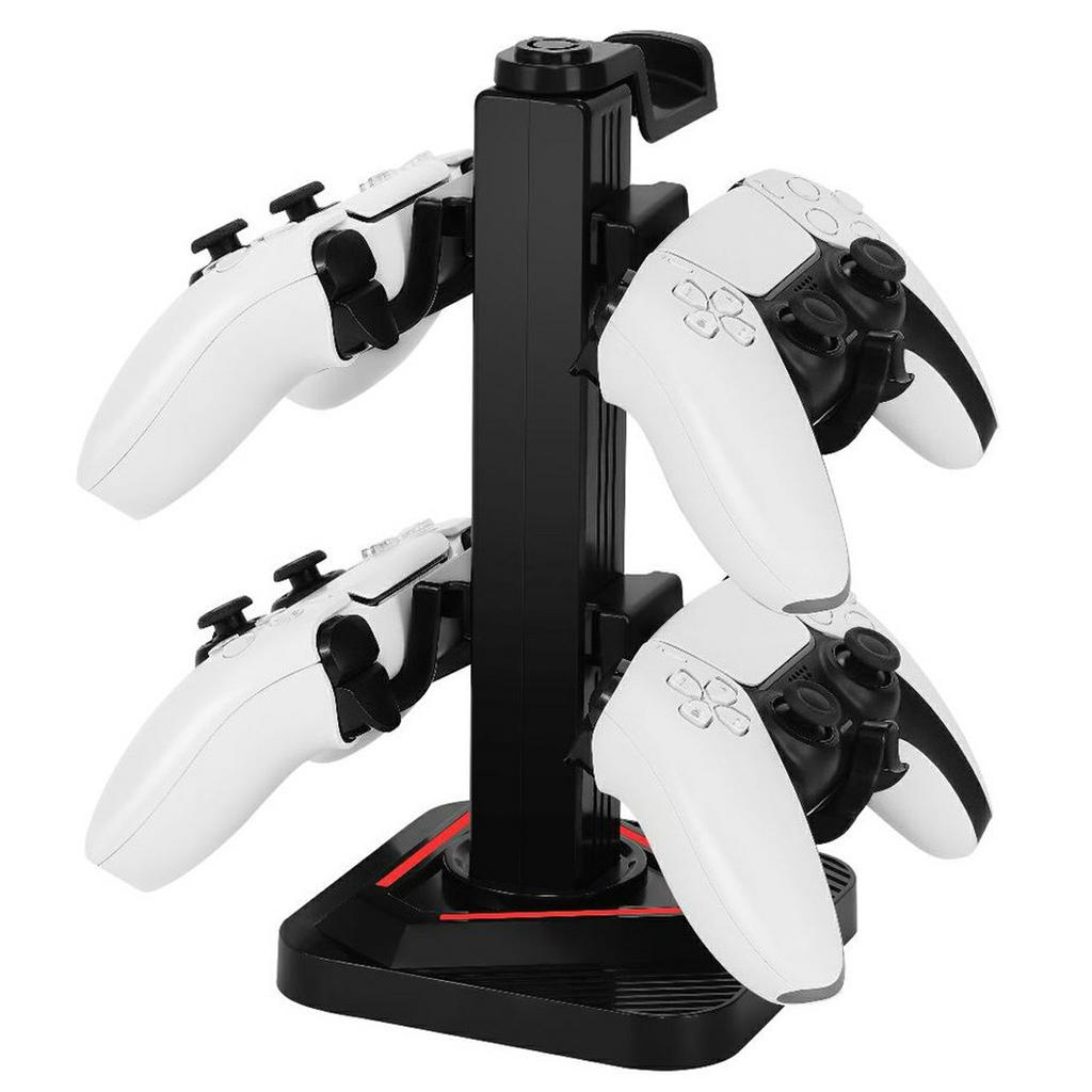 XSX-218 Game Controller Stand Holder Headset Hanger for PS/Xbox/Switch Universal Controller Display Rack