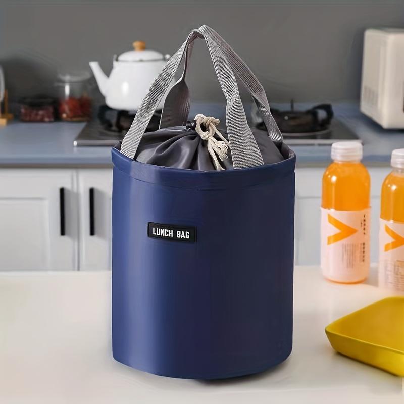 Portable Round Insulated Lunch Bag, Not for Food Contact. (Non-Food Contact)