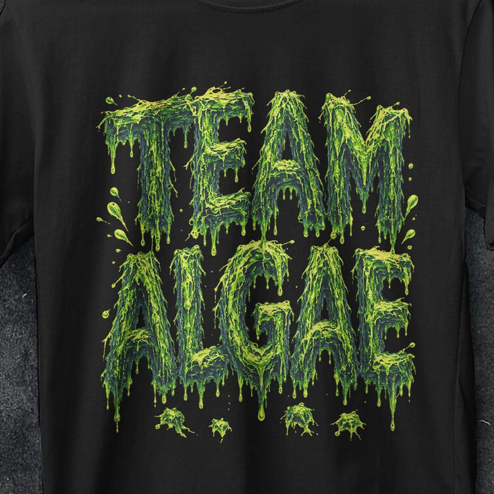 Team Algae T-Shirt, Reflecting Pond Shirt, Algae team, Fight Fascism, team algae, Abolish Ice, Eat The Rich, DC Protest, Anti Trump Merch M
