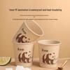 Meiliya Bamboo Whisper Natural Pulp Paper Cups 210ML (60 Count Bonus Pack)