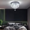 German Warehouse Crystal 15W Surface Mounted Round Modern Led Ceiling Lamp for Bedroom House Home