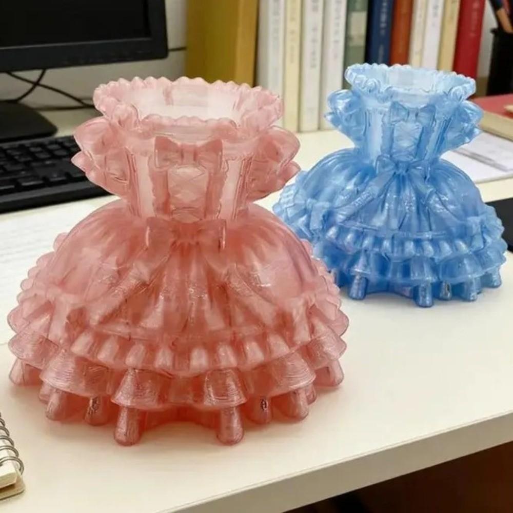 Large Capacity Pen Holder Cute Style Makeup Brush Holder Durable Jewelry Storage Box Bedroom